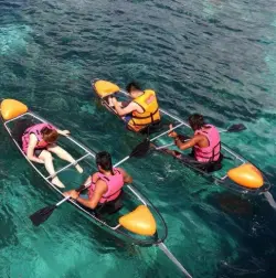 Kayak aux îles Gilis