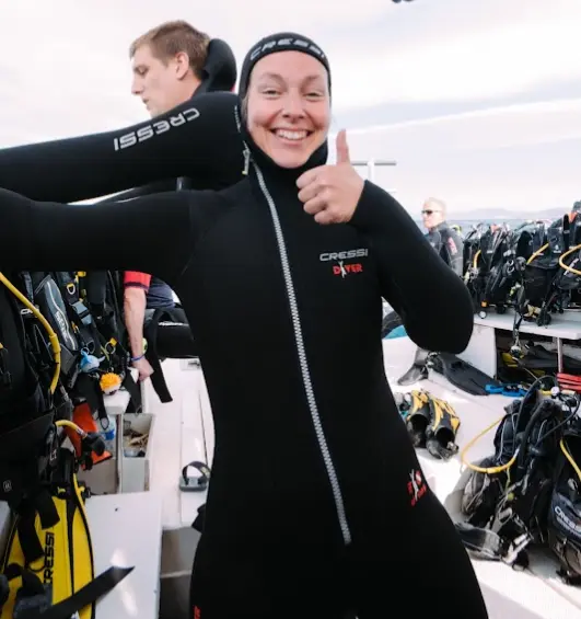 Formation de plongée pour Margaux