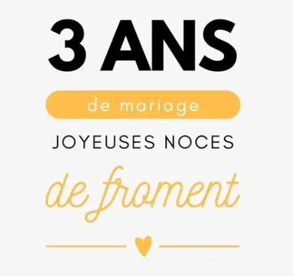 Restaurant pour fêter nos 3 ans de mariage