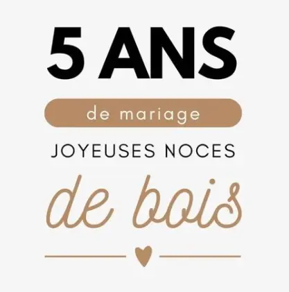 Restaurant pour fêter nos 5 ans de mariage