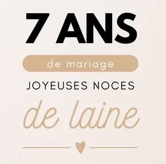 Restaurant pour fêter nos 7 ans de mariage